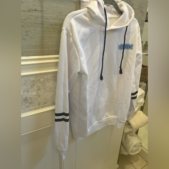 Riverdale hoodie sweatshirt medium north side dragons white stripe - Picture 5 of 12